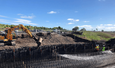 土工合成材料蜂窝式基础筏垫的优势